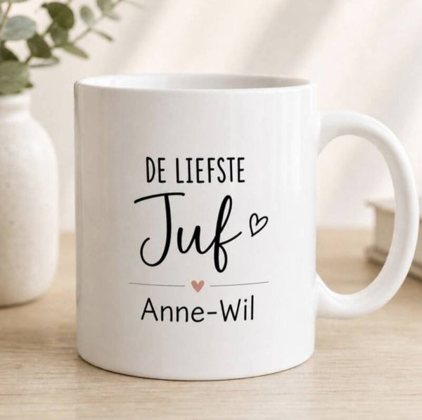 Mok | Gepersonaliseerd | De liefste Juf