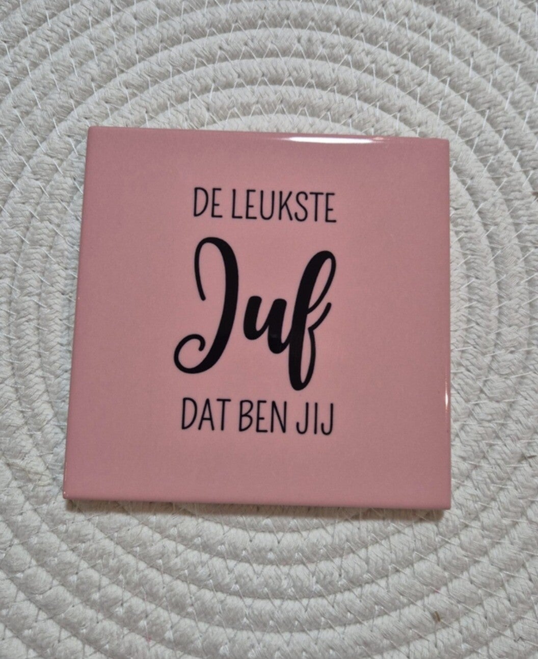 Tegel | De leukste Juf dat ben jij