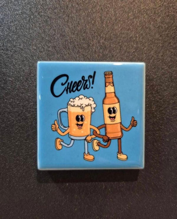 Magneet tegel | Cheers