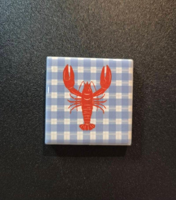 Magneet tegel | Kreeft