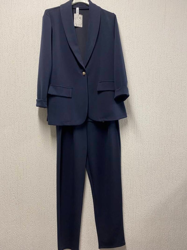 Marine blauw pak