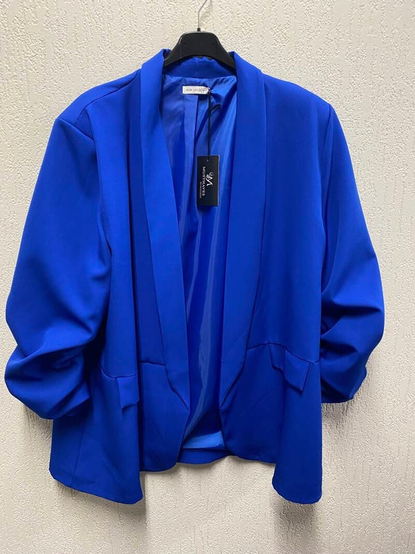 Cobalt blauwe blazer
