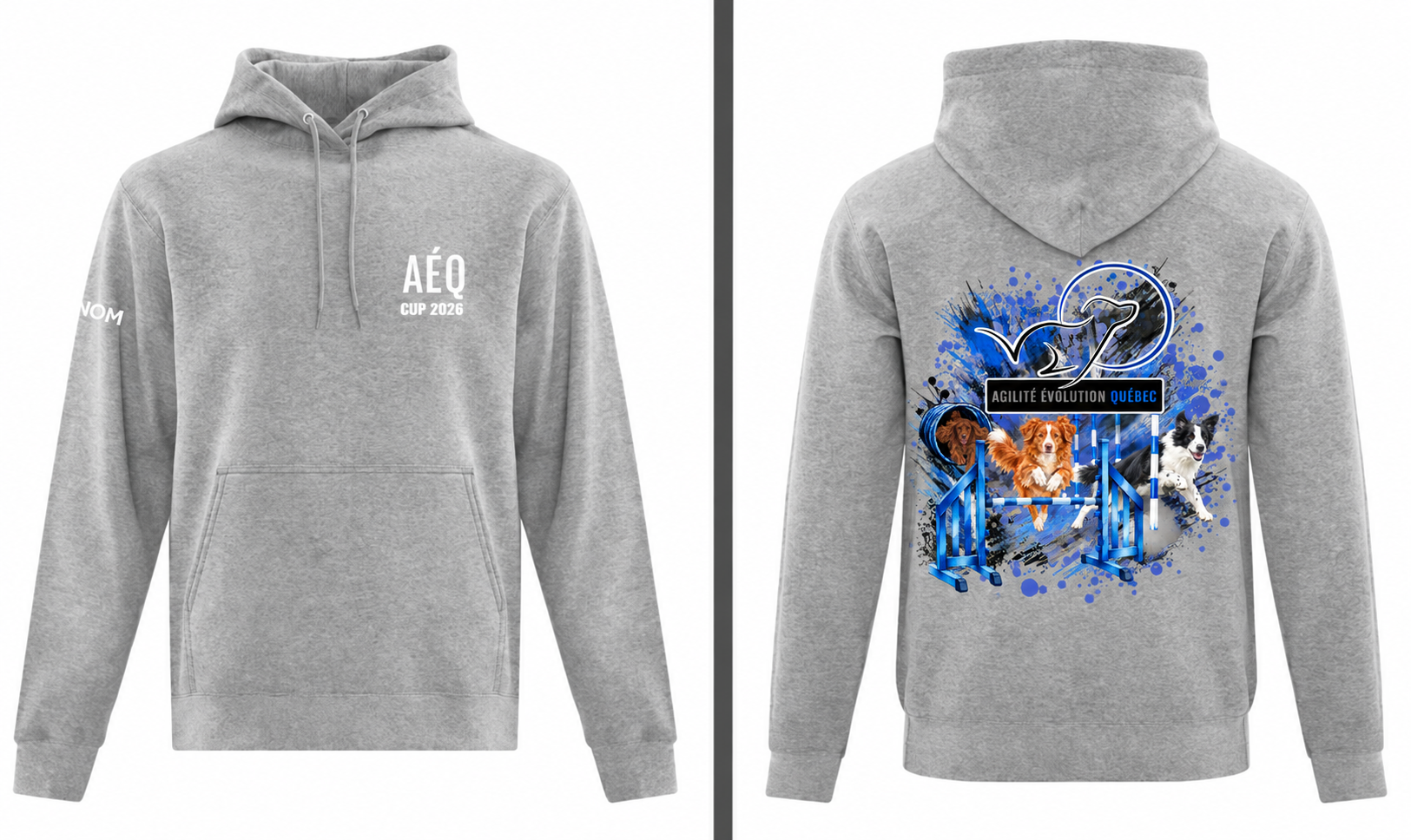 AEQ CUP Pull-over Hoodie