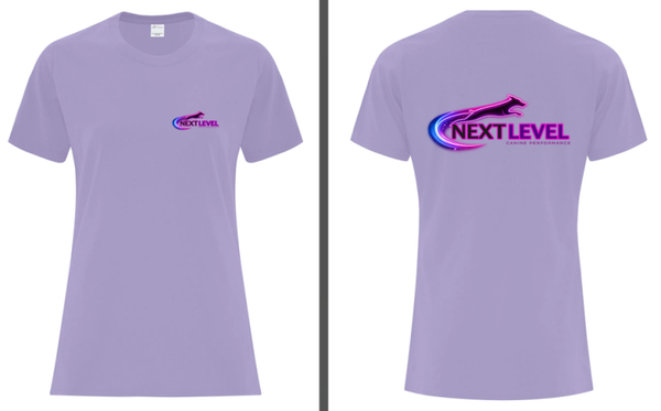 NL - Front and Back Ladies Cotton Tee ATC1000L