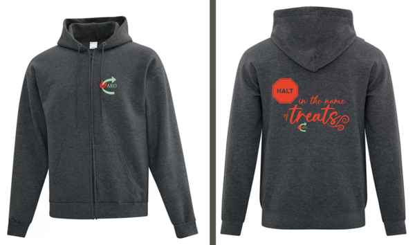 CARO TREATS Unsiex Full-zip Hoodie ATCF2600