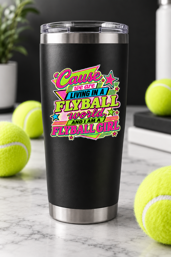 Sticker - Flyball Girl