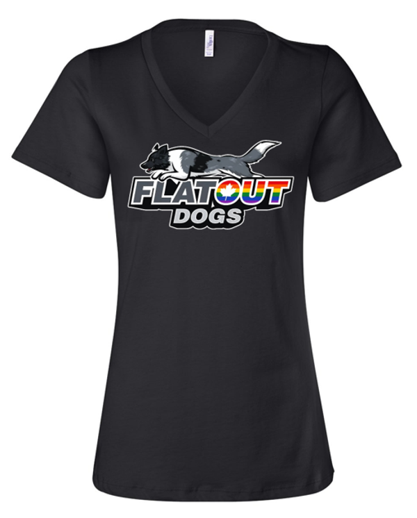 FOD PRIDE - Ladies V-neck Tee