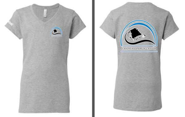 Hoopers Canada - Ladies Softstyle V-Neck Tee