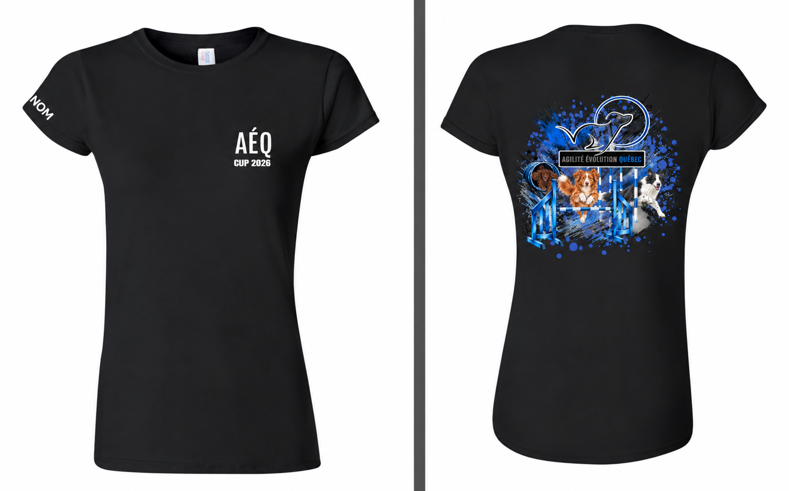AEQ CUP Ladies Softstyle Tee