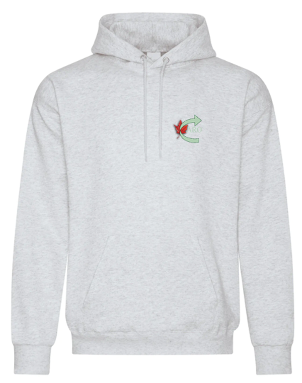 CARO Small Front Logo Unsiex Fleece Hoodie ATCF2500