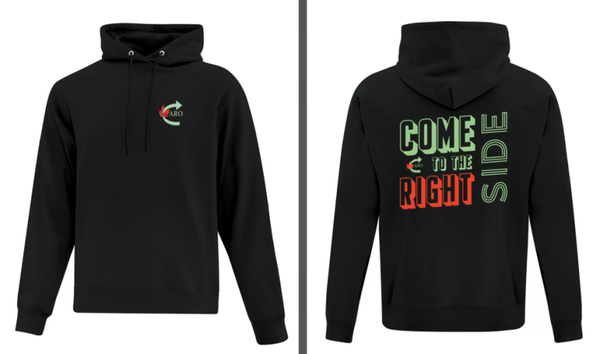 CARO RIGHTSIDE Unsiex Fleece Hoodie ATCF2500