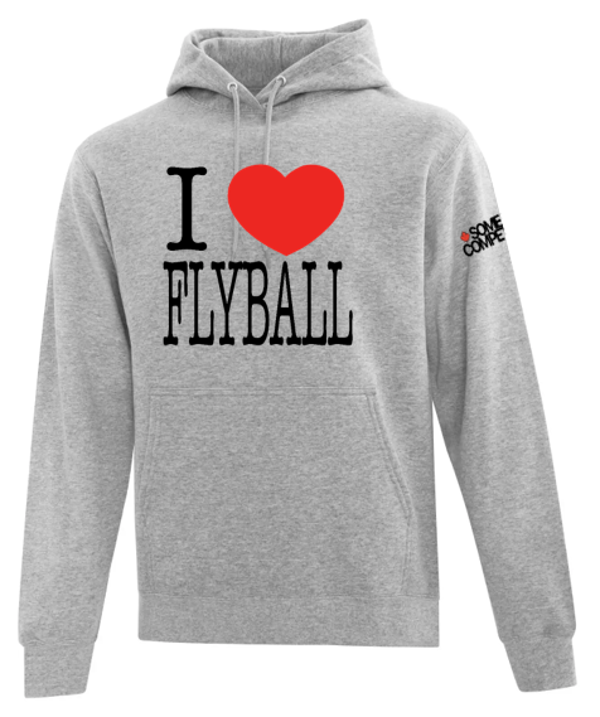 SRC I LOVE FLYBALL - Unisex Hoodie