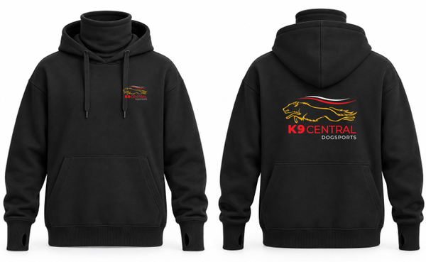 K9C Sidekick UNISEX Hoodie with Integrated Neck Warmer