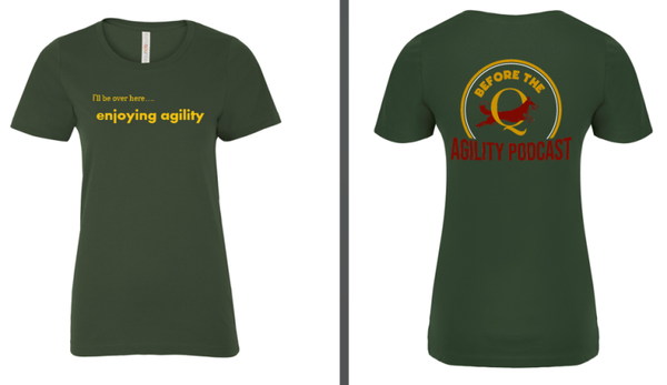 Enjoying Agility BTQ - Ladies Cotton Tee ATC8000L