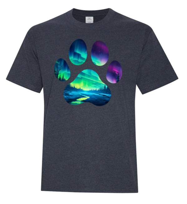 Northern Lights Unisex Earth Wash Tee