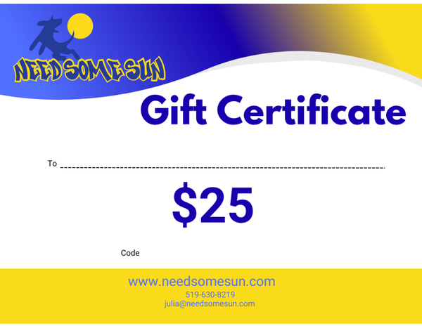 Gift Certificate - $25