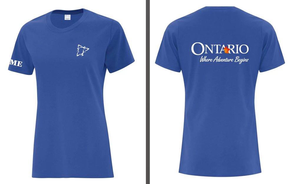 Team Ontario Ladies Cotton Tee