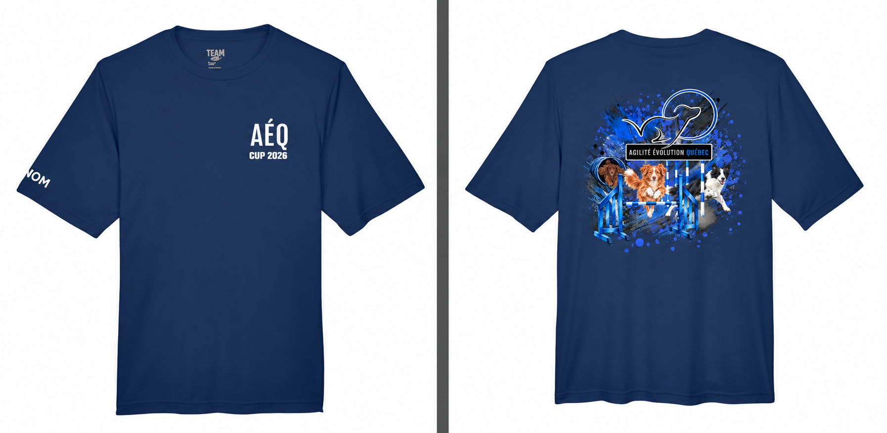 AEQ CUP Unisex Performance Tee