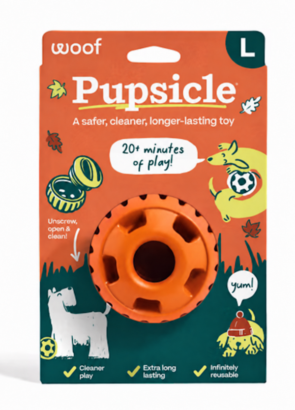 Woof Pupsicle - Autumn Orange