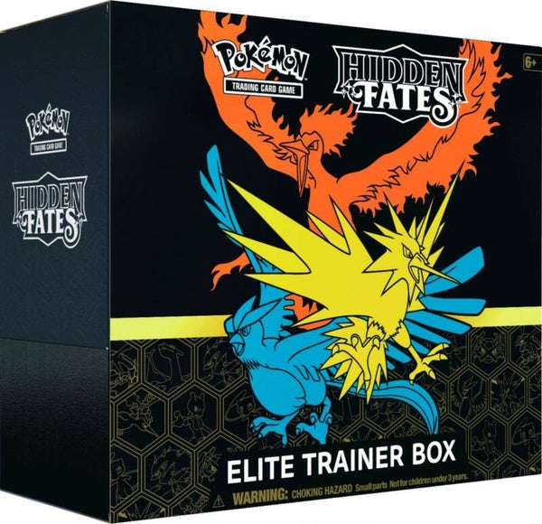 Pokemon Sun & Moon - Hidden Fates Elite Trainer Box