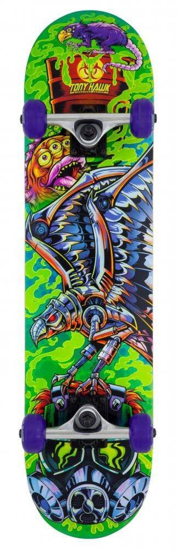 TONY HAWK TOXIC COMPLETE SKATEBOARD + NEU