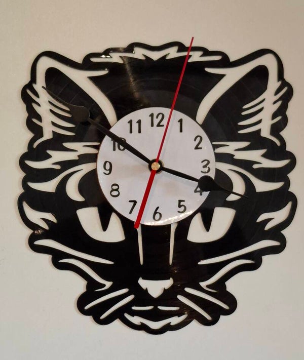 Vinyl klok kat 1