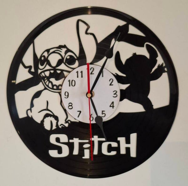 Vinyl klok Stitch