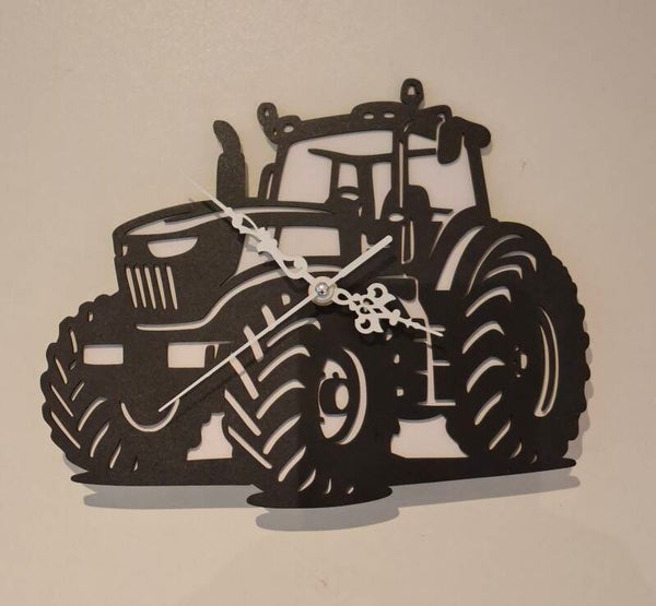 houten klok tractor