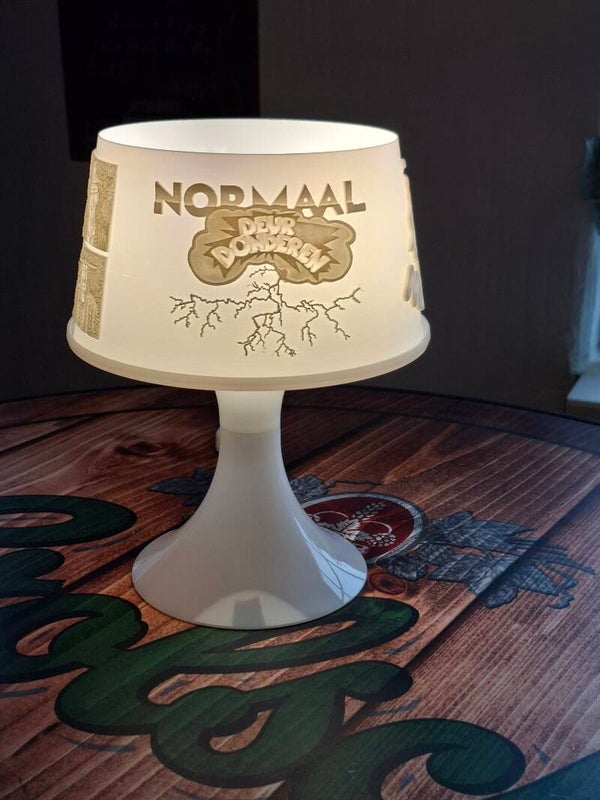 schemerlamp 3d Normaal