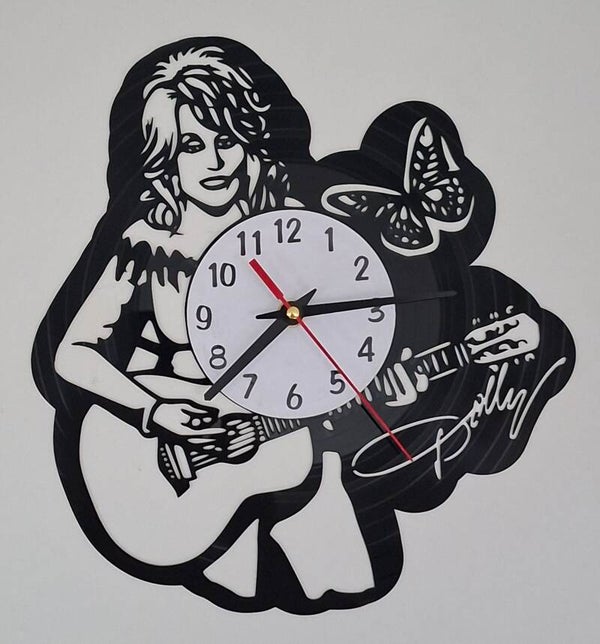 Vinyl klok Dolly