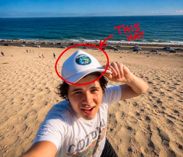 WHITE WP HAT