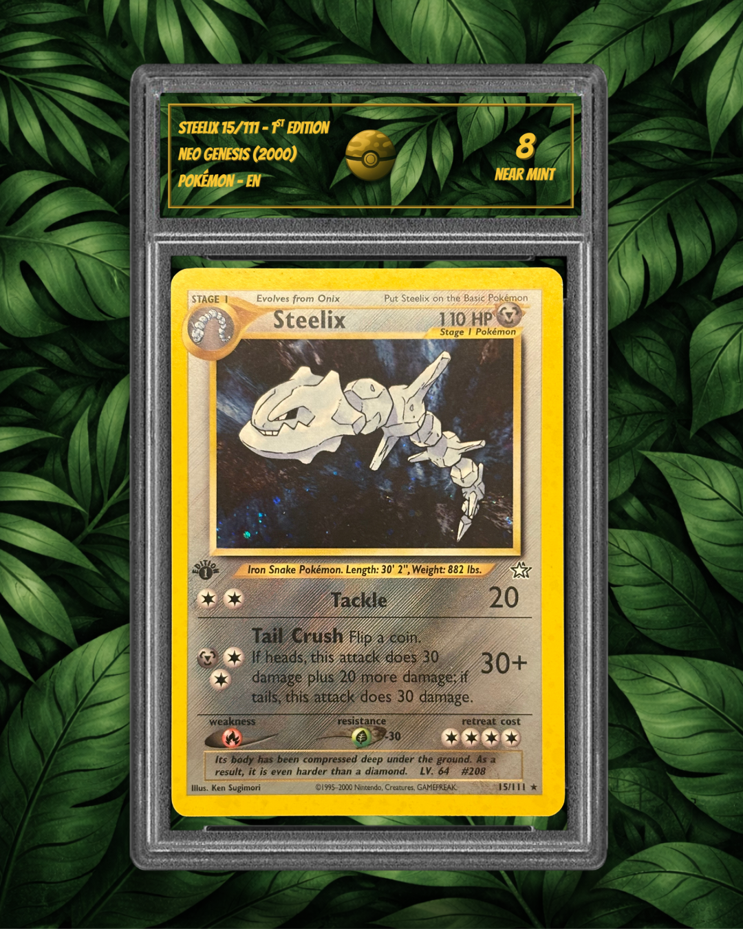 Steelix 15/111 1st Edition - SG 8 - NM - EN