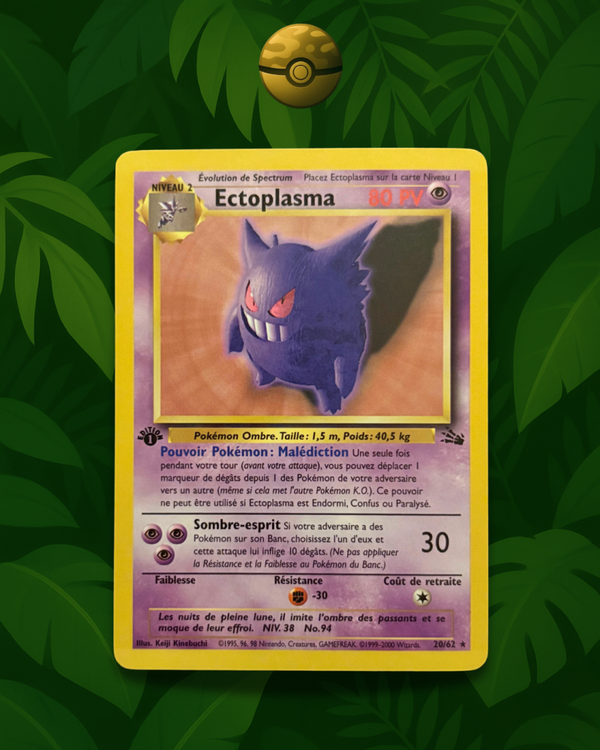 Gengar 20/62 1st Edition Non Holo - NM - FR