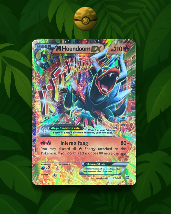 M Houndoom EX 22/162 - NM- - EN