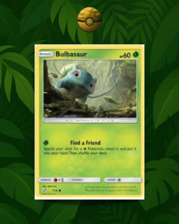 Bulbasaur 1/18 - NM - EN