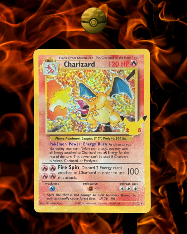Charizard 4/102 Celebrations - NM - EN