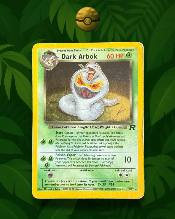 Dark Arbok 2/82 - MP - EN