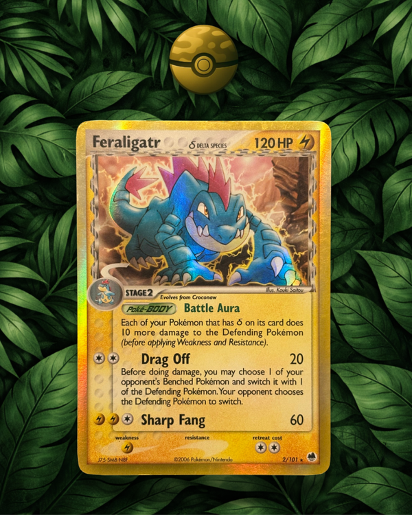 Feraligatr Delta Species 2/101 - LP - EN