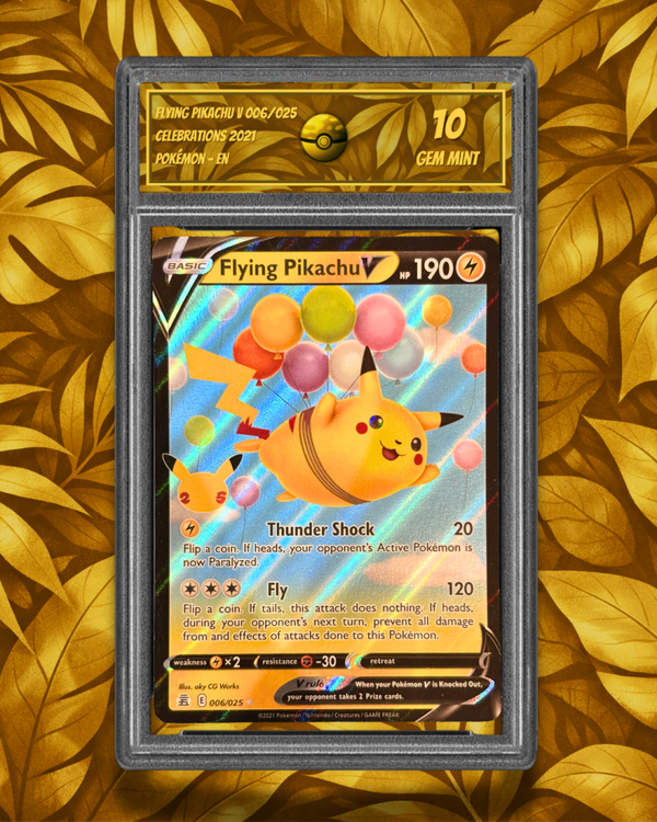 Flying Pikachu V 006/025 - SG 10 - Gem MT - EN