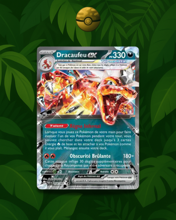 Dracaufeu EX 054/091 - NM - FR