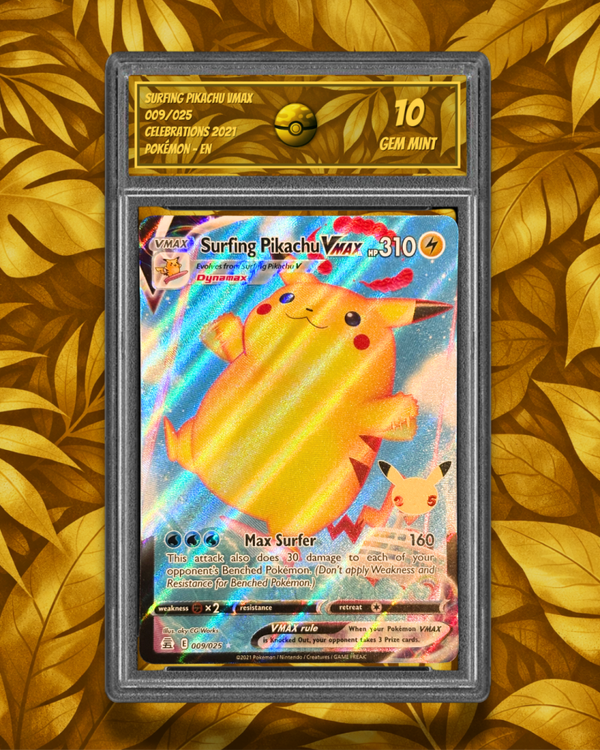 Surfing Pikachu VMAX 009/025 - SG 10 - Gem MT - EN