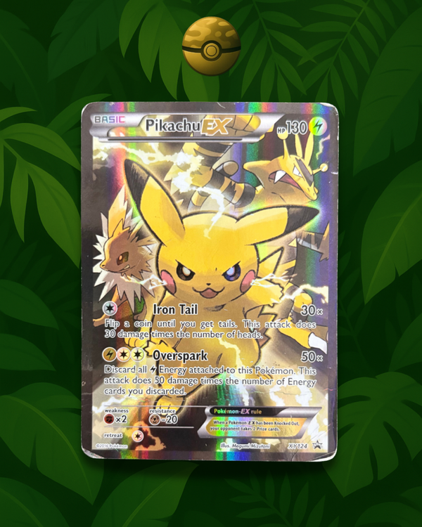 Pikachu EX XY124 Promo - HP - EN