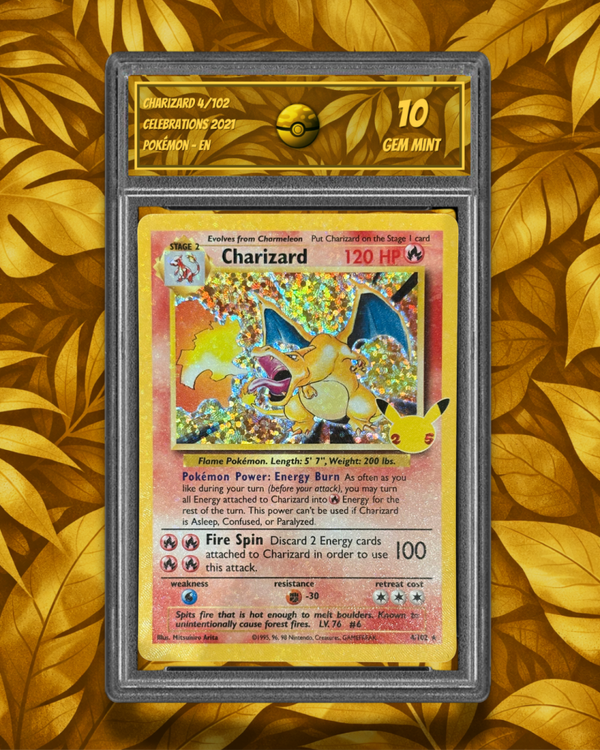 Charizard 4/102 - SG 10 - Gem MT - EN