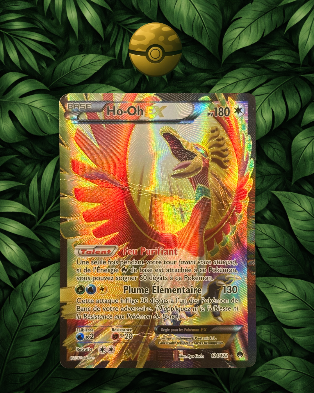 Ho-Oh EX 121/122 - HP - FR