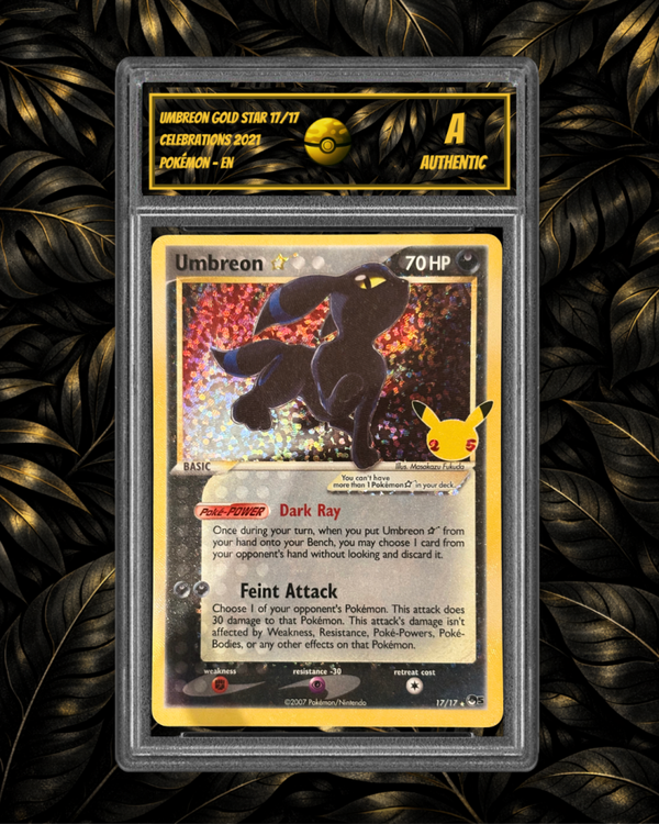 Umbreon Gold Star 17/17 - SG A - Authentic - EN