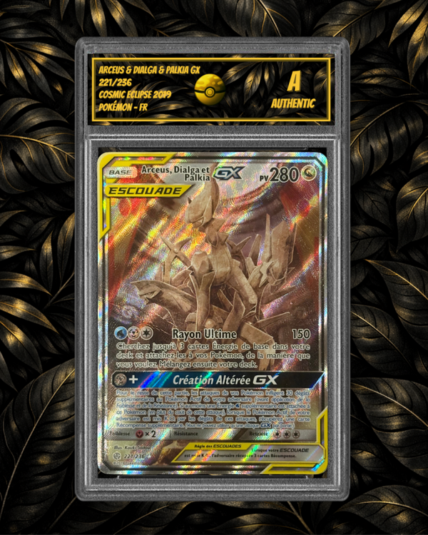 Arceus & Dialga & Palkia GX 221/236 - SG A - FR