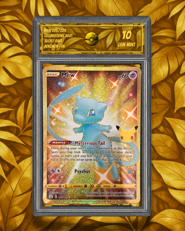 Mew 025/025 - SG 10 - Gem MT - EN