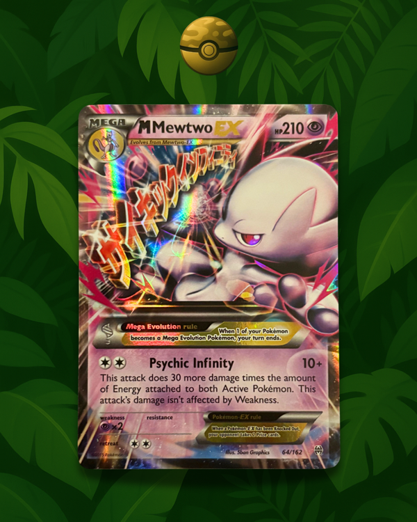M Mewtwo EX 64/162 - NM - EN