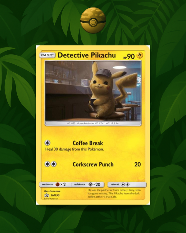 Detective Pikachu SM190 - NM - EN