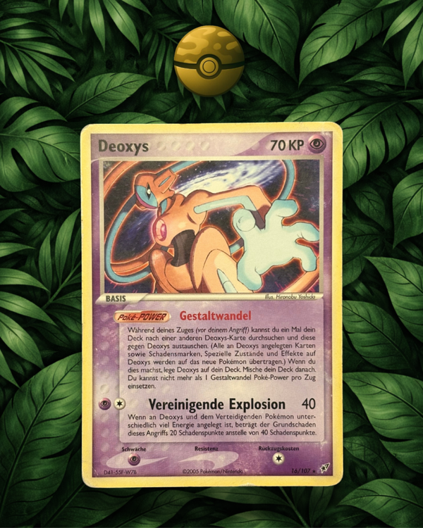 Deoxys 16/107 - LP - DE